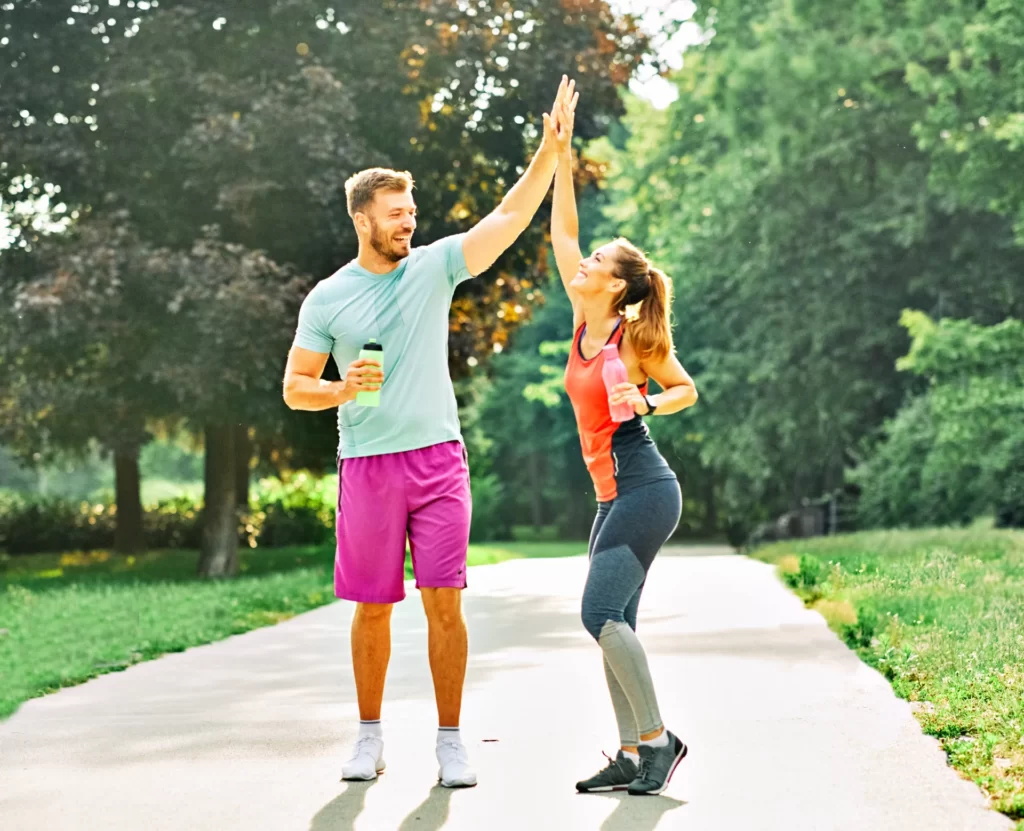 fitness woman park exercise lifestyle outdoor spor utc